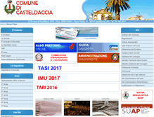 Tablet Screenshot of comune.casteldaccia.pa.it